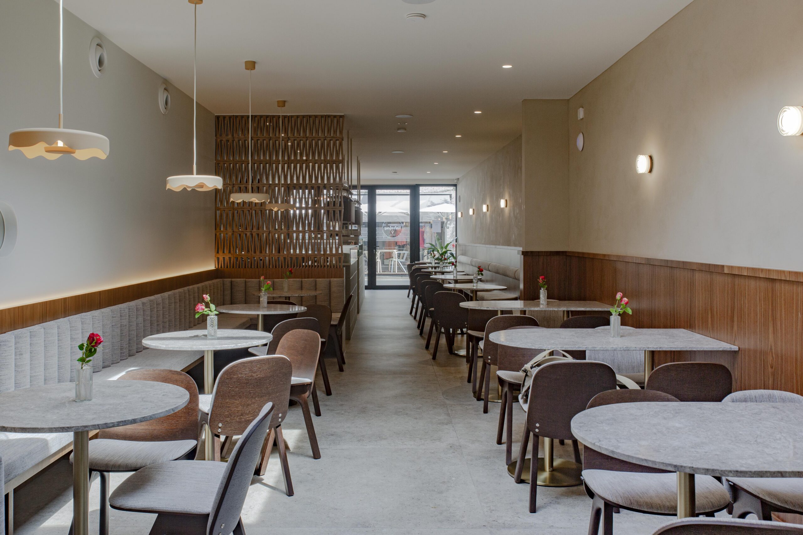 Interieur ijssalon